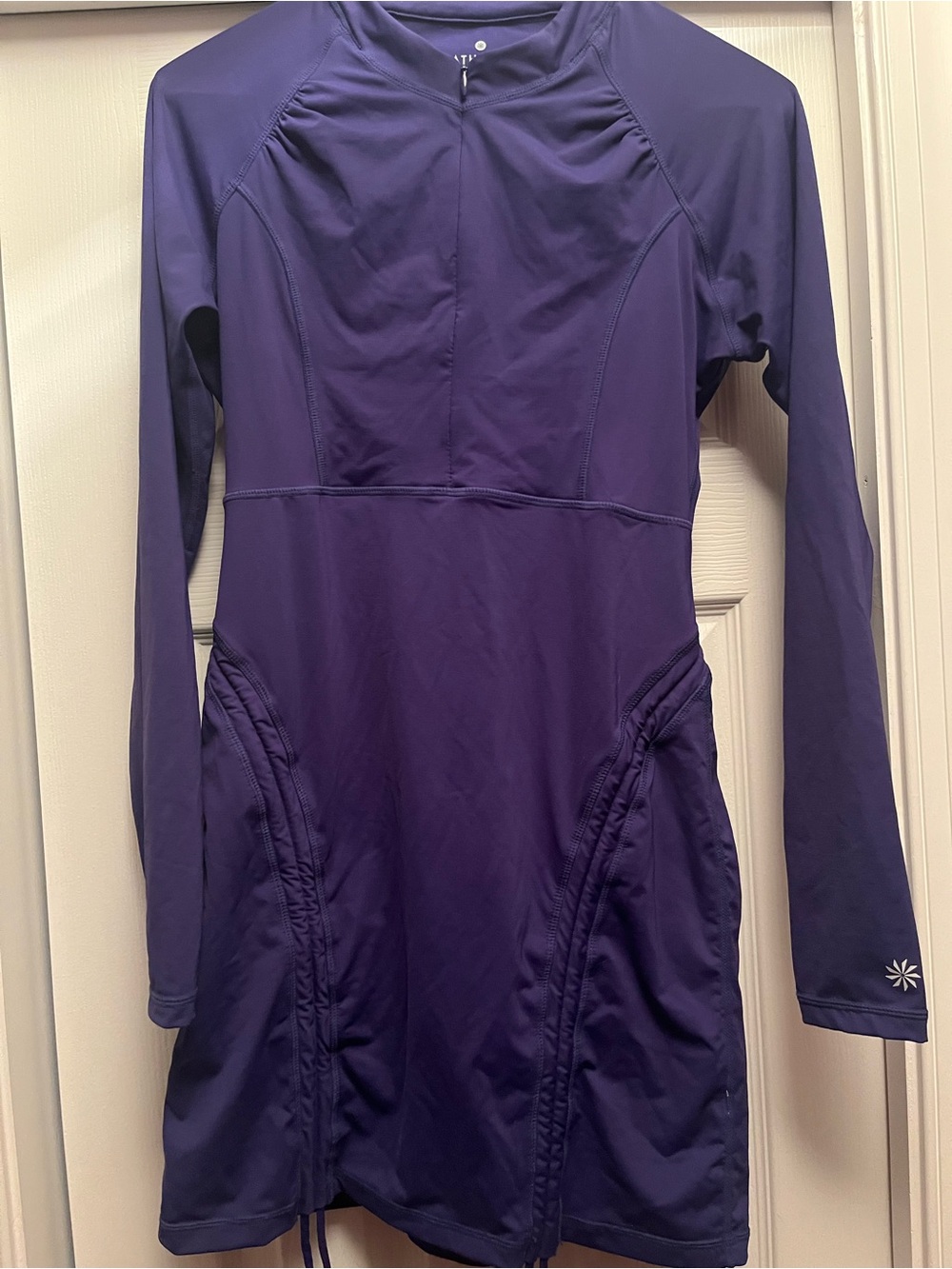 Athleta Tidal Ruched Rash Guard Cover Up - Small - Picture 2 of 8